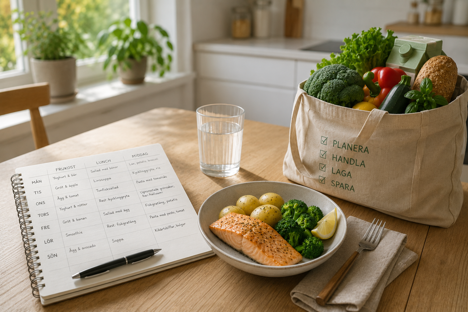 Planering av veckomeny
